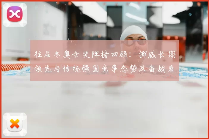 往届冬奥会奖牌榜回顾：挪威长期领先与传统强国竞争态势及备战看点